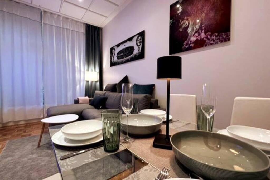 Soul-Apartment Terrasse Privat-Parkplatz Boxspringbett 55Zoll Tv Wlan Leipzig Ngoại thất bức ảnh
